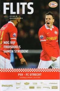 scan matchday programme (programmaboekje) 08.03.2014 | PSV Eindhoven — FC Utrecht (NL Eredivisie 2013/14)