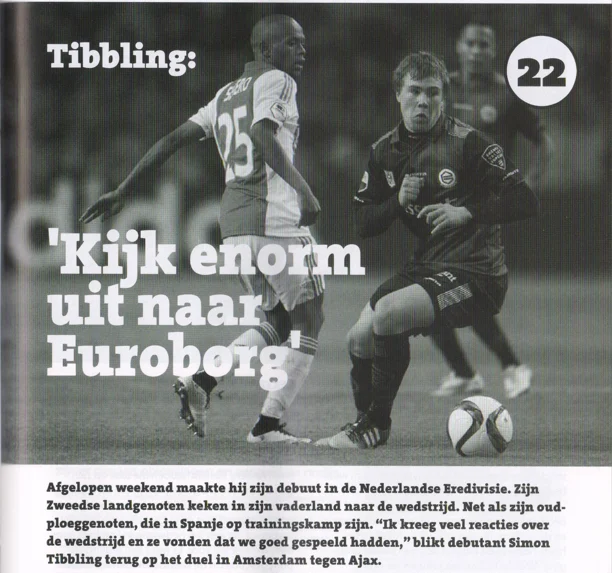 action photo of Simon Tibbling from page 13 programma Groningen Utrecht 2015