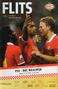 scan matchday programme (programmaboekje) 06.10.2013 | PSV Eindhoven — RKC Waalwijk (NL Eredivisie 2013/14)