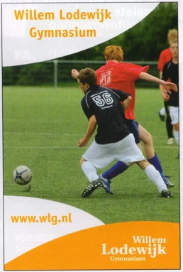 advertisement for 'Willem Lodewijk Gymnasium'