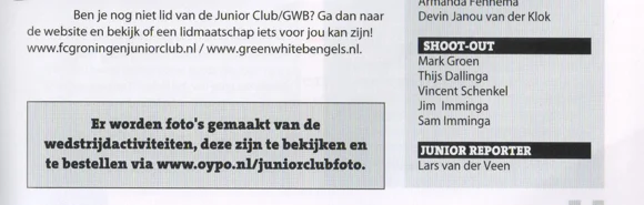 name 'Thijs Dallinga' printed among the participants.