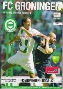 scan matchday programme (programmaboekje) 30.09.2012 | Groningen — Roda JC (NL Eredivisie 2012/13)