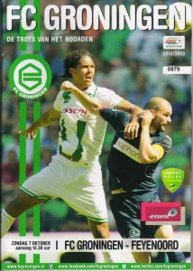 scan matchday programme (programmaboekje) 07.10.2012 | Groningen — Feyenoord (NL Eredivisie 2012/13)