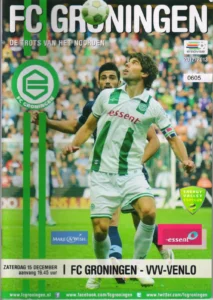 scan matchday programme (programmaboekje) 15.12.2012 | Groningen — VVV (NL Eredivisie 2012/13) Cover Kees Kwakman