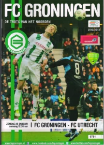 scan matchday programme (programmaboekje) 20.01.2013 | Groningen — FC Utrecht (NL Eredivisie 2012/13)