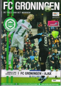scan matchday programme (programmaboekje) 12.05.2013 | Groningen — Ajax (NL Eredivisie 2012/13)