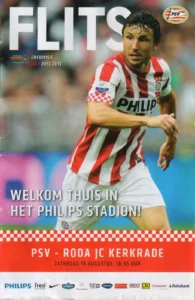 scan matchday programme (programmaboekje) 18.08.2012 | PSV Eindhoven — Roda JC (NL Eredivisie 2012/13)