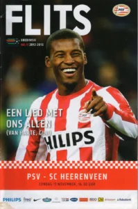 scan matchday programme (programmaboekje) 11.11.2012 | PSV Eindhoven — Heerenveen (NL Eredivisie 2012/13)