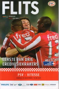 scan matchday programme (programmaboekje) 25.11.2012 | PSV Eindhoven — Vitesse (NL Eredivisie 2012/13)