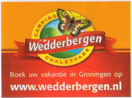 Camping Wedderbergen holiday advertisement scan from FC Groningen programme 2013