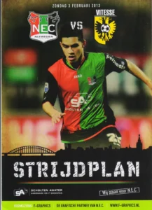 scan matchday programme (programmaboekje) 03.02.2013 | N.E.C. — Vitesse (NL Eredivisie 2012/13)