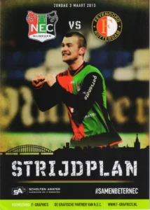 scan matchday programme (programmaboekje) 03.03.2013 | N.E.C. — Feyenoord (NL Eredivisie 2012/13)