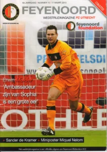 scan matchday programme (programmaboekje) 17.03.2013 | Feyenoord — FC Utrecht (NL Eredivisie 2012/13)