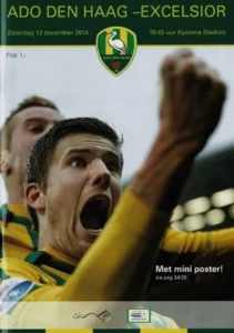 scan matchday programme (programmaboekje) 13.12.2014 | ADO Den Haag — Excelsior (NL Eredivisie 2014/15)