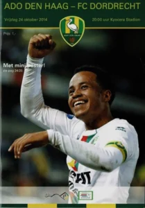 scan matchday programme (programmaboekje) 24.10.2014 | ADO Den Haag — Dordrecht (NL Eredivisie 2014/15)