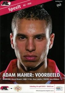 scan matchday programme (programmaboekje) 20.04.2013 | AZ Alkmaar — PSV Eindhoven (NL Eredivisie 2012/13)