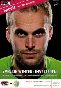 scan matchday programme (programmaboekje) 30.09.2012 | AZ Alkmaar — RKC Waalwijk (NL Eredivisie 2012/13)