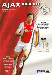 scan matchday programme (programmaboekje) 15.09.2012 | Ajax — RKC Waalwijk (NL Eredivisie 2012/13)