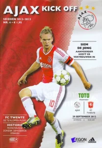 scan matchday programme (programmaboekje) 29.09.2012 | Ajax — FC Twente (NL Eredivisie 2012/13)