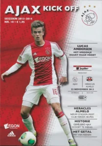 scan matchday programme (programmaboekje) 23.11.2013 | Ajax — Heracles (NL Eredivisie 2013/14)