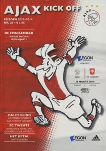 scan matchday programme (programmaboekje) 30.03.2014 | Ajax — FC Twente (NL Eredivisie 2013/14)
