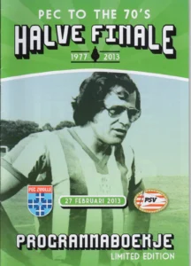 scan matchday programme (programmaboekje) 27.02.2013 | PEC Zwolle — PSV Eindhoven (NL KNVB Beker 2012/13)