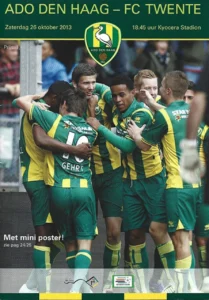 scan matchday programme (programmaboekje) 26.10.2013 | ADO Den Haag — FC Twente (NL Eredivisie 2013/14)