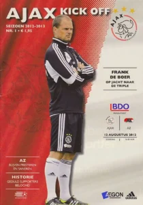 scan matchday programme (programmaboekje) 12.08.2012 | Ajax — AZ Alkmaar (NL Eredivisie 2012/13)