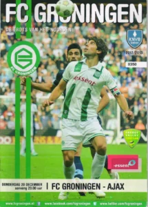 scan matchday programme (programmaboekje) 20.12.2012 | Groningen — Ajax (NL KNVB Beker 2012/13)