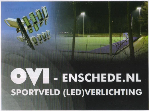 OVI-Enschede sports field LED lighting advertisement scan from 2014 programme