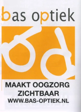 Bas Optiek advertisement scan from FC Groningen matchday programme 2013