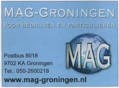 MAG-Groningen accounting services advertisement scan from FC Groningen programme 2013