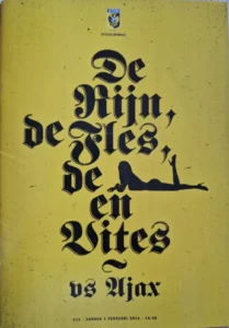 scan matchday programme (programmaboekje) 01.02.2015 | Vitesse — Ajax (NL Eredivisie 2014/15)