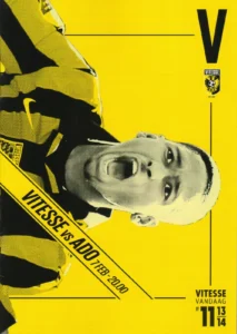 scan matchday programme (programmaboekje) 07.02.2014 | Vitesse — ADO Den Haag (NL Eredivisie 2013/14)